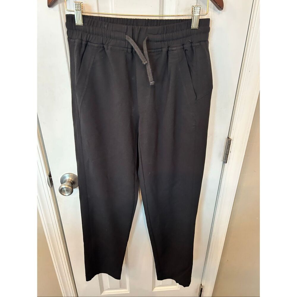 PASKHO ULTRA COMFORTABLE PANTS IN BLACK NERO Travel Jogger Size small